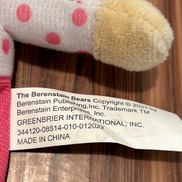 PBS Kids The Berenstain Bears Stuffed Plush - New - Sister and Mama Bear 8” 2021 - Picture 13 of 13